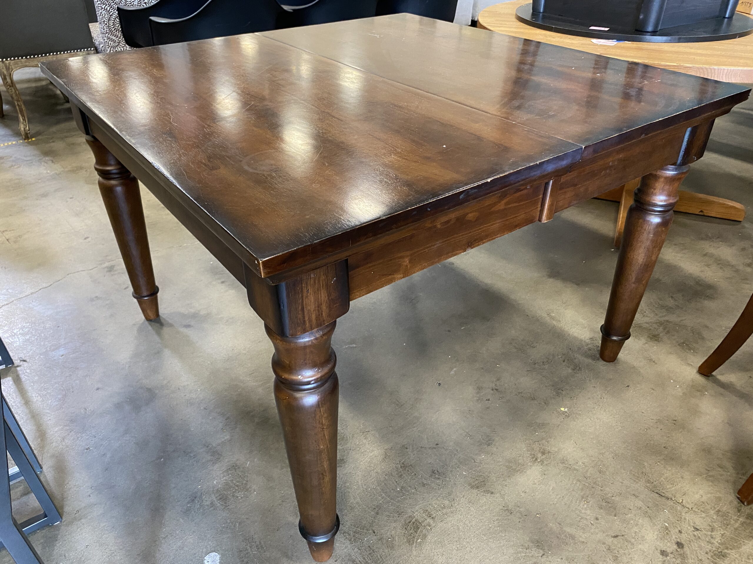 Dark Wood Square Dining Table Habitat Stores SeattleKing County