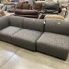 Soft Multi-Toned Grey 3 Piece Modular Sofa