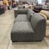 Soft Multi-Toned Grey 3 Piece Modular Sofa