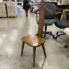 Butlers Chair with Scrollwork Design and Underseat Tray