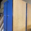 Classic "QA" Wood Blue Lockers