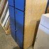 Classic "QA" Wood Blue Lockers