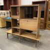 Midcentry Modern Board Cabinet with Pull Down Desk