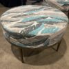 Round Tropics Coffee Table/Ottoman