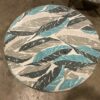 Round Tropics Coffee Table/Ottoman