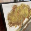 "Autumn Trees by The Lake" Wall Art