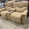 La-Z-Boy James Marbled Tan Double Power Recliner