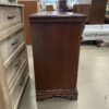 Executive Red Wood 9 Drawer 1 Door Floral Filigree Dresser