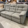 La-Z-Boy Speckled Grey Green Double Recliner