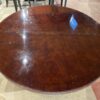 Espresso Brown Pyramid Base Dining Table