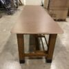 Extra Large Auburn Brown Work Table