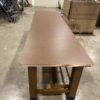 Extra Large Auburn Brown Work Table