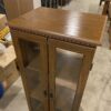 Open Back 3 Level Wood Display Cabinet