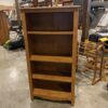 Uncomplicated Bacon Brown 4 Shelf Bookcase