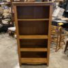 Uncomplicated Bacon Brown 4 Shelf Bookcase