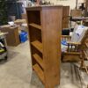 Uncomplicated Bacon Brown 4 Shelf Bookcase