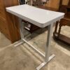 Electric Self-Rising Glass Topped Desk