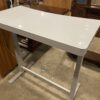 Electric Self-Rising Glass Topped Desk