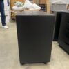 Pitch Black Wood 3 Drawer 1 Door Storage Cabinet