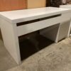 Lightweight White Single Drawer Desk