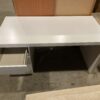 Lightweight White Single Drawer Desk