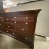 Shermag Bourbon Mahogany 8- Drawer Dresser