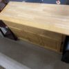 Light Clear Pine 2 -Drawer Credenza