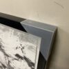 "Greyscale Portrait of a Surfer" Art Frame