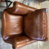 Caramel Leather Armchair