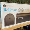 NEW! Bellevue Steel Post Mount Mailbox, Rubbed Bronze