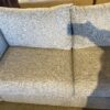 Grey Thick 2-Cushion Sofa