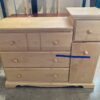 CHILDCRAFT Blonde Multi-Level Dressing Station Dresser