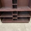 Ahead USA Clothing Display Shelf in Red Wood