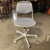 Minimal White & Grey Office Chair