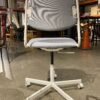 Minimal White & Grey Office Chair