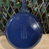 NEW! MADE IN Blue Enamel Cast Iron Skillet